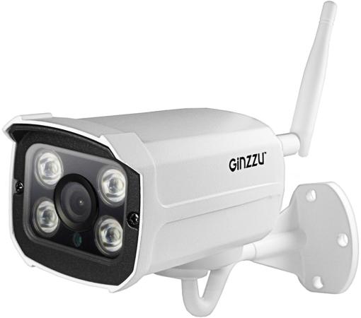 

Камера Видеонаблюдения GINZZU HWB-2032А WiFi 2.0Mp SC2235, 3.6mm,IR 30м,IP66