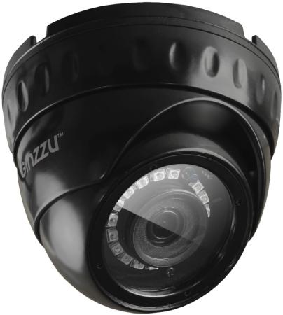 

Камера Видеонаблюдения GINZZU HAD-1035O Black AHD 1.0Mp OV9732, 3.6mm,купол,IR 20м, IP66, Мет