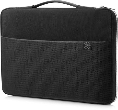 

Чехол для ноутбука 14" HP Carry Sleeve синтетика черный серебристый 3XD34AA