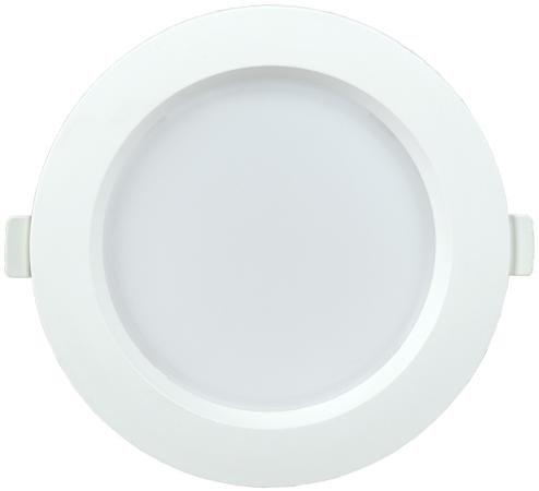 Iek LDVO0-1701-09-3000-K01 Светильник LED ДВО 1701 белый круг 9Вт 3000K IP40 {пластик. корпус, диам 126 мм}