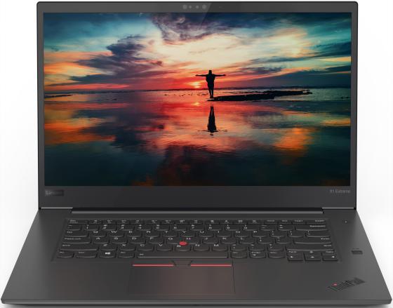 Ноутбук Lenovo ThinkPad X1 Extreme 2 15.6" 1920x1080 Intel Core i5-9300H 256 Gb 8Gb Bluetooth 5.0 WiFi (802.11 b/g/n/ac/ax) nVidia GeForce GTX 1650 4096 Мб черный Windows 10 Professional 20QV000URT