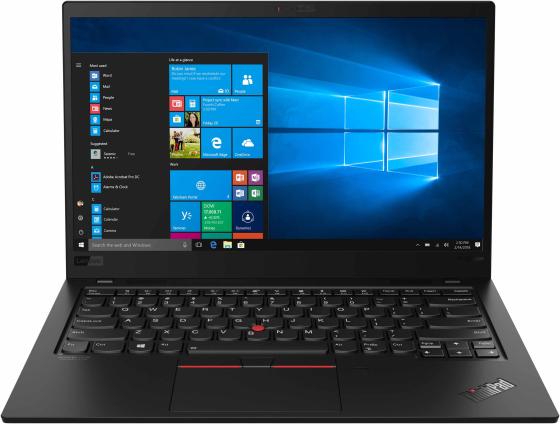 Ноутбук Lenovo ThinkPad X1 Carbon 7 14" 3840x2160 Intel Core i7-8565U 512 Gb 16Gb Bluetooth 5.0 Intel UHD Graphics 620 черный Windows 10 Professional 20QD003JRT