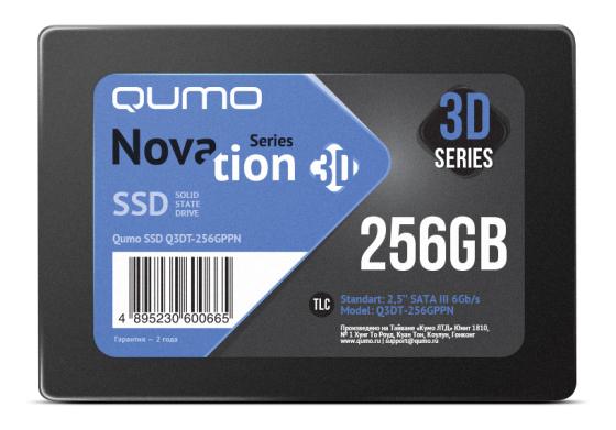 

Твердотельный накопитель SSD 2.5" 256 Gb QUMO Q3DT-256GPPN Read 560Mb/s Write 540Mb/s 3D NAND TLC