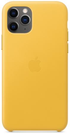 Чехол Apple Leather Case для iPhone 11 Pro желтый MWYA2ZM/A