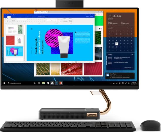 

Lenovo IdeaCentre AIO A540-24ICB 23.8"(1920x1080)/Intel Core i5 9400T(1.8Ghz)/8192Mb/1024SSDGb/noDVD/Int:Intel UHD Graphics 630/BT/WiFi/war 1y/black/W10 + Клавиатура, мышь USB