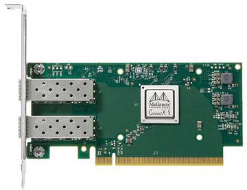 ConnectX-5 EN network interface card, 25GbE dual-port SFP28, PCIe3.0 x16, tall bracket, ROHS R6