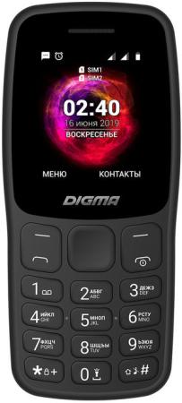 Мобильный телефон Digma C170 Linx черный 1.77" — Bluetooth