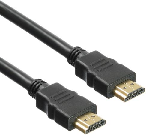 Кабель HDMI 1м Бюрократ BHP HDMI 2.0-1 круглый черный