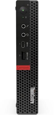 ПК Lenovo ThinkCentre Tiny M720q slim i5 9400T (1.8)/4Gb/SSD128Gb/UHDG 630/noOS/GbitEth/WiFi/BT/65W/клавиатура/мышь/черный