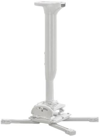 [KITMC030045W] Потолочный комплект для проектора Chief KITMC030045W нагрузка до 22 кг., длина штанги 30-45 см, микрорегулировки: пов. 3°, накл. 15°, вращ. 360°,бел.