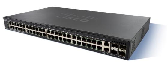 Коммутатор [SG350X-48-K9-EU] Cisco SB SG350X-48 48-port Gigabit Stackable Switch