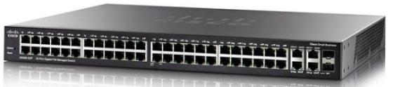 Коммутатор [SG350-52MP-K9-EU] Cisco SB SG350-52MP 52-port Gigabit Max-PoE Managed Switch
