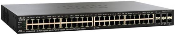 Коммутатор [SF550X-48MP-K9-EU] Cisco SB SF550X-48MP 48-port 10/100 PoE Stackable Switch