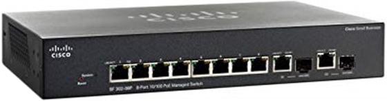 

Коммутатор [SF352-08P-K9-EU] Cisco SB SF352-08P 8-port 10/100 POE Managed Switch