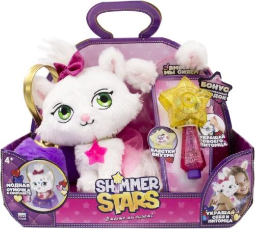 

Котенок плюшевый SHIMMER STARS с сумочкой 20см