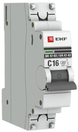 Автоматический выключатель EKF mcb4763-1-16C-pro