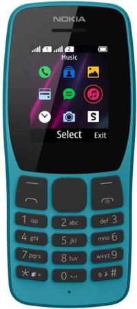 

Мобильный телефон NOKIA 110DS синий 1.77" Bluetooth