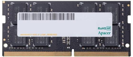 Оперативная память для ноутбука 8Gb (1x8Gb) PC4-21300 2666MHz DDR4 SO-DIMM CL19 Apacer ES.08G2V.GNH