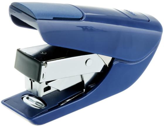 Степлер Kw-Trio 0556B-BLU Mini Air touch 24/6 26/6 (20листов) синий 50скоб пластик коробка