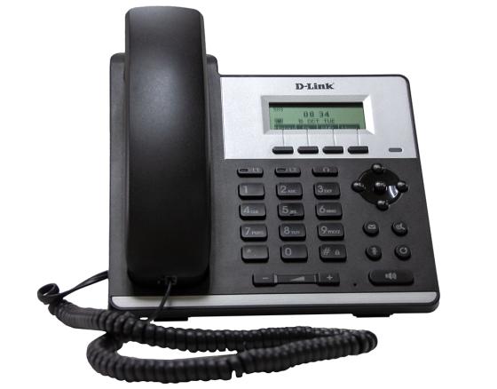 Телефон IP D-Link DPH-120SE/F2A черный