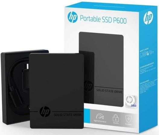 

Твердотельный диск 500GB HP P600, USB 3.1, [R/W - 560/490 MB/s]