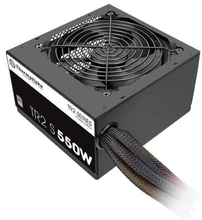 

Блок питания Thermaltake TR2S 550W &lt;550W, (20+4+4+4) pin, 2x(6+2) pin, 5xSATA, 4xMolex, FDD, 12 см, кабель питания, 86%,