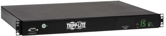 

Блок розеток Tripp Lite 2-2.4kW Single-Phase ATS/Switched PDU, 200-240V Outlets (10 C13), 2 C14 Inlets, 3.6 m Cords, 1U Rack-Mount, TAA