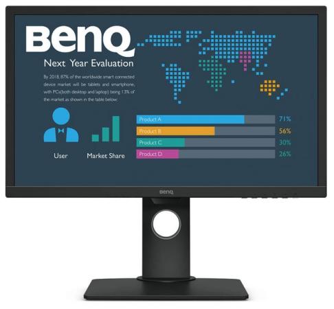 

Монитор 24" BENQ BL2483T черный TN 1920x1080 250 cd/m^2 1 ms VGA DVI HDMI Аудио 9H.LHYLB.QBE