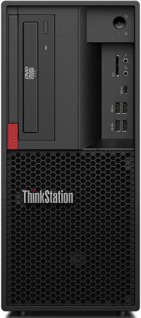 ПК Lenovo ThinkStation P330 MT i7 9700 (3)/16Gb/SSD256Gb/P620 2Gb/DVDRW/CR/Windows 10 Professional 64/GbitEth/250W/клавиатура/мышь/черный