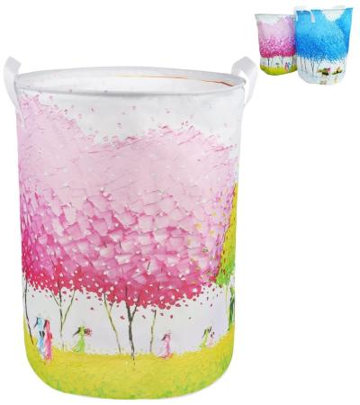

Корзина для игрушек Цветущий сад, с ручками, 35*45см, пакет