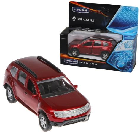 

Машина металл. RENAULT DUSTER гражданская 1:38, инерц., откр.двери, коробка, в ассортименте