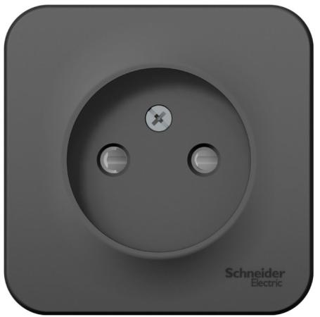 

Розетка SCHNEIDER ELECTRIC BLNRA001106 Blanca оп 16А 250В защ. шторки без заземл. антрацит
