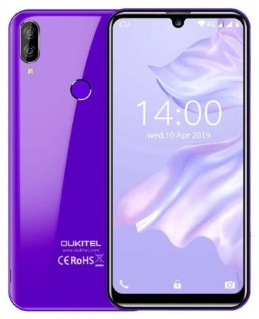 

Смартфон Oukitel C16 Pro фиолетовый 5.71" 32 Гб LTE Wi-Fi GPS 3G Bluetooth