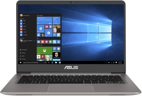 

Ультрабук Asus Zenbook UX410UA-GV537T Core i3 8130U/4Gb/SSD128Gb/UMA/14"/IPS/FHD (1920x1080)/Windows 10/grey/WiFi/BT/Cam/Bag