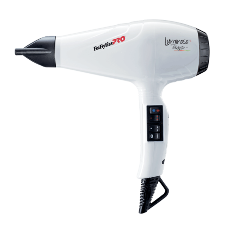 

Фен BaByliss Luminoso+ Bianco Ionic 2100Вт белый BAB6360IE