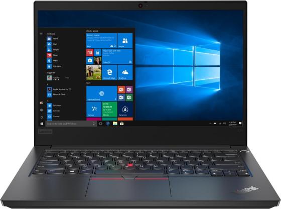 Ноутбук Lenovo ThinkPad E14 14" 1920x1080 Intel Core i7-10510U SSD 512 Gb 16Gb WiFi (802.11 b/g/n/ac/ax) Bluetooth 5.0 AMD Radeon RX 640 2048 Мб черный Windows 10 Professional 20RA001LRT