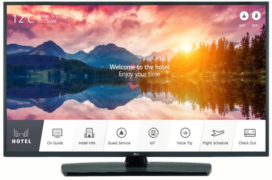 

Телевизор LED 49" LG 49UT661H черный 3840x2160 RS-232C RJ-45