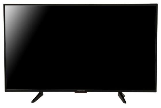 

Телевизор LED Hyundai 43" H-LED43F308BT2 черный/FULL HD/60Hz/DVB-T2/DVB-C/DVB-S2/USB (RUS)