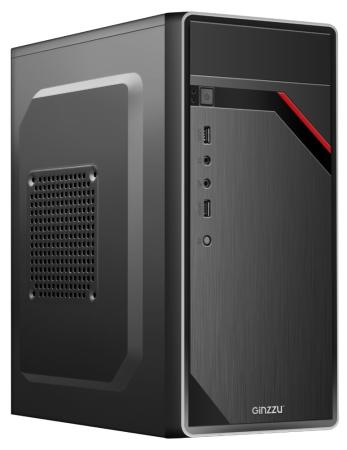 Корпус microATX GINZZU D180 Без БП чёрный