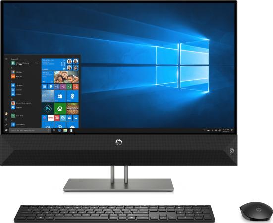 HP Pavilion 27 I 27 xa0114ur AiO 27 2560x1440 Intel Core i5 9400T 1.8Ghz 8192Mb 512SSDGb noDVD Ext nVidia GeForce MX230 2048Mb Cam BT WiFi war 1y 7.65kg Black W10 kbd mouse
