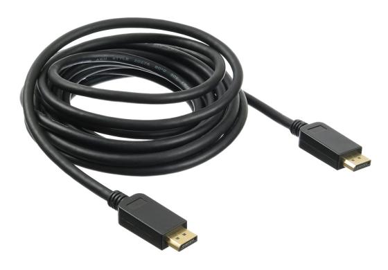 Кабель DisplayPort 5м Бюрократ BHP DPP_1.2-5 круглый черный