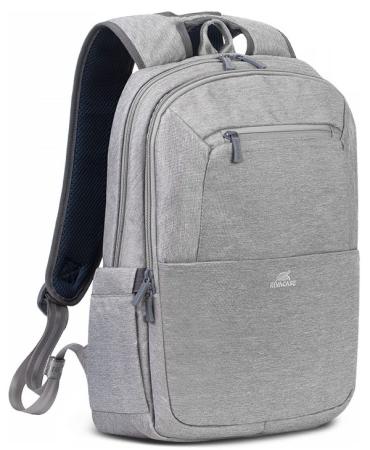 Рюкзак для ноутбука 15.6" Riva 7760 полиэстер серый
