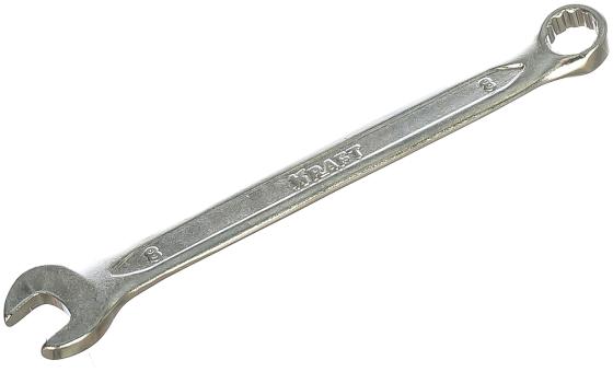 KRAFT Ключ комбинированный 8мм (Cr-V, холодный штамп, холдер) [KT 700502]
