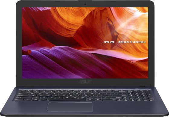 

Ноутбук Asus VivoBook R543UB-DM1164T Core i3 7020U/6Gb/1Tb/nVidia GeForce Mx110 2Gb/15.6"/FHD (1920x1080)/Windows 10/grey/WiFi/BT/Cam