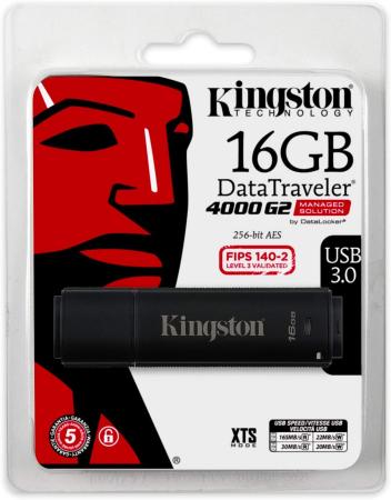 Фото - Флешка 16Gb Kingston DataTraveler 4000 G2 USB 3.0 черный DT4000G2DM/16GB флешка usb kingston datatraveler microduo 3 g2 128гб usb3 0 черный [dtduo3g2 128gb]