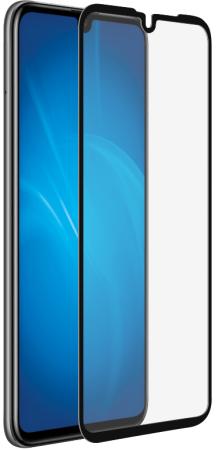 Закаленное стекло 3D с цветной рамкой (fullscreen) для Huawei P30 DF hwColor-99 (black)