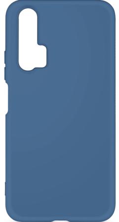 Чехол-накладка для Honor 20 pro DF hwOriginal-02 Blue клип-кейс, силикон, микрофибра