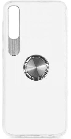 Чехол с кольцом-держателем для Samsung Galaxy A50 DF sTRing-04 (silver)