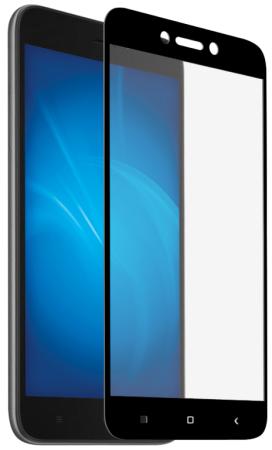 Закаленное стекло с цветной рамкой (fullscreen) для Xiaomi Redmi Go xiColor-52 (black)
