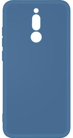 Чехол-накладка для Xiaomi Redmi 8 DF xiOriginal-05 Blue клип-кейс, силикон, микрофибра